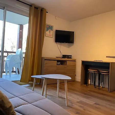 Apartamento St Lary Centre 4 A 6 Personnes Piscine Vue Montagne Saint-Lary-Soulan Exterior foto